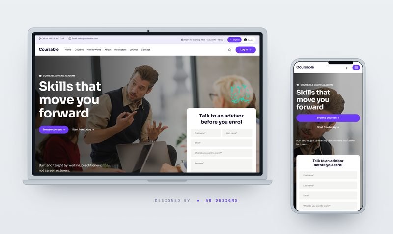 Coursable — Online-Kurse & Skills-Akademie