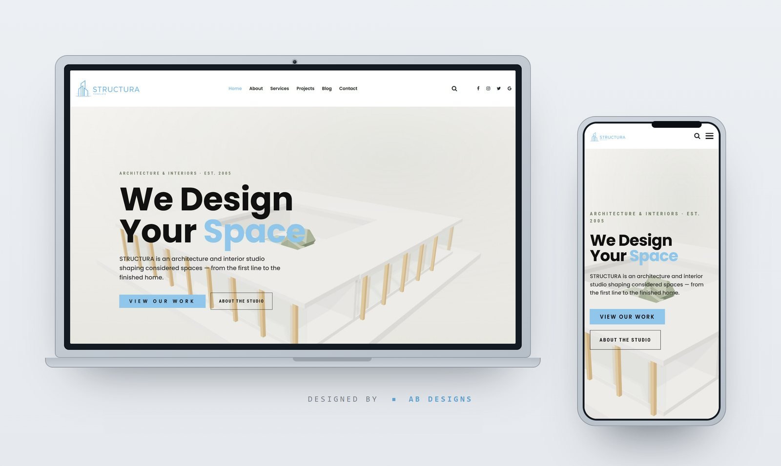 Structura — Architecture & Interior Design HTML Template